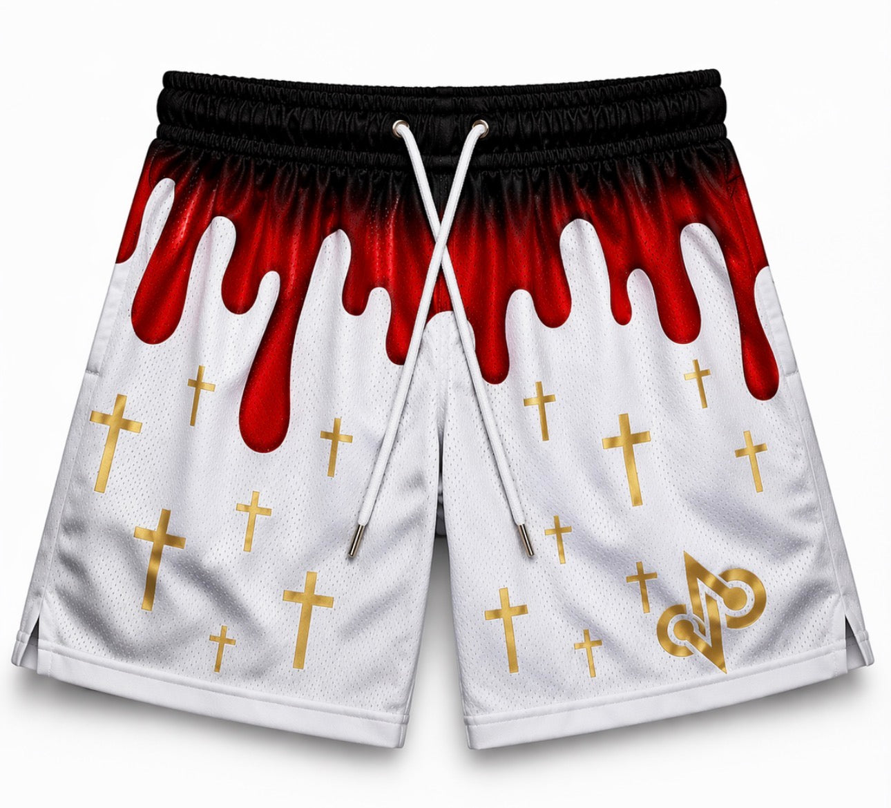 Cross Mesh Shorts
