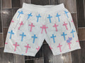 white crosses